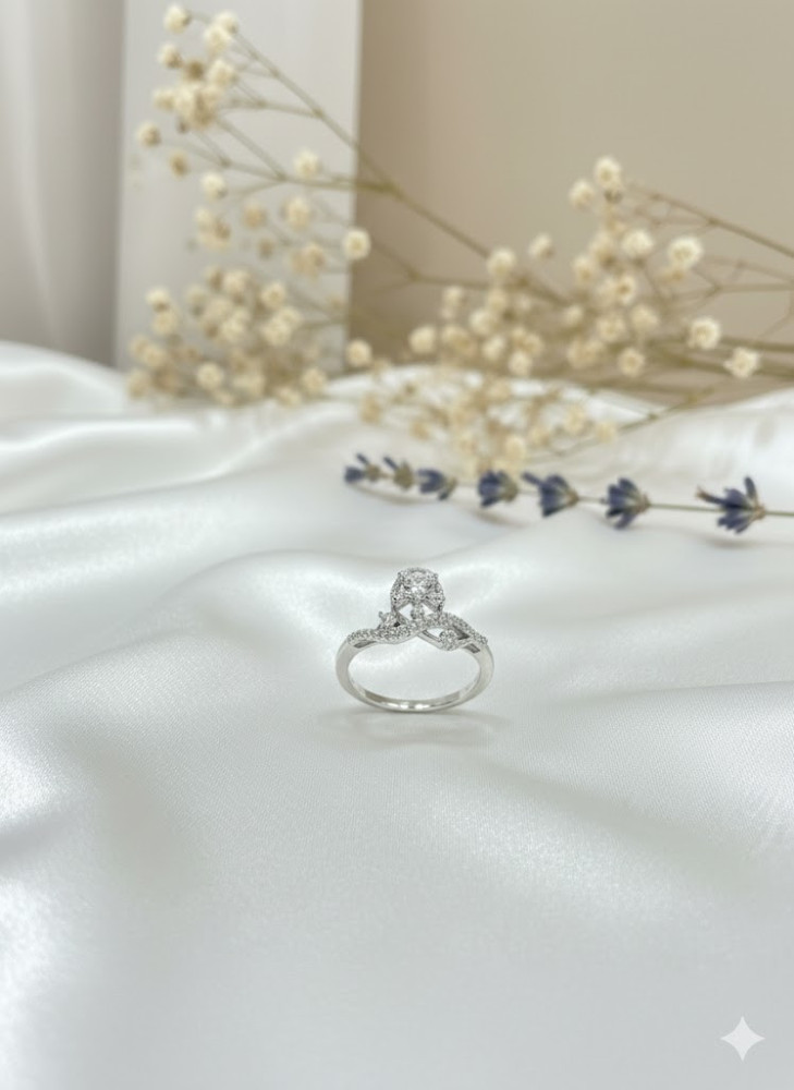 925 Silver Adjustable  Ring