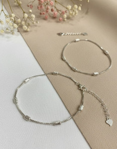 925 Silver Starlight Anklet