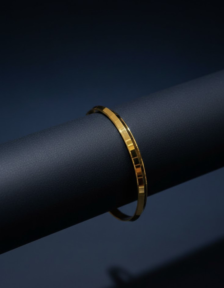 Men’s Gold Plated Silver 925 Italian Kadha