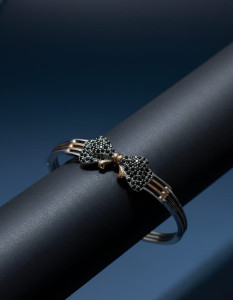 925 Italian Bracelet Cum Kadha