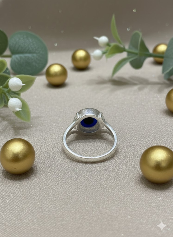 925 Evil Eye Tortoise Ring