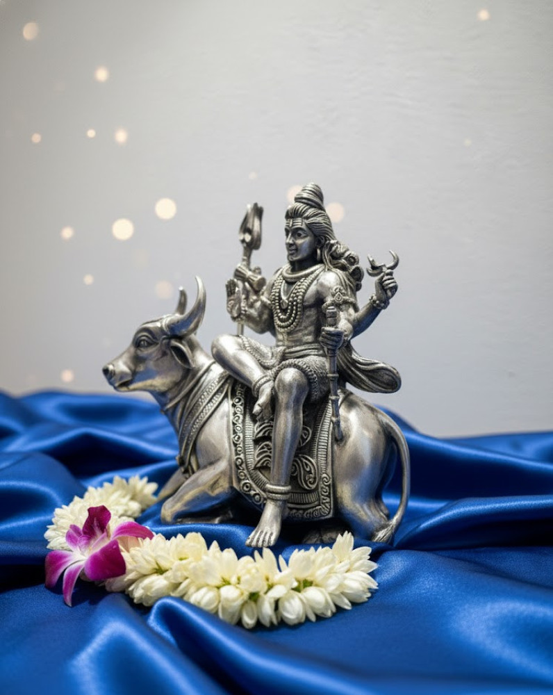 925 Silver Shiv Ji Idol