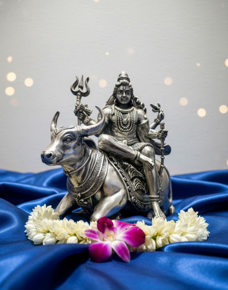 925 Silver Shiv Ji Idol