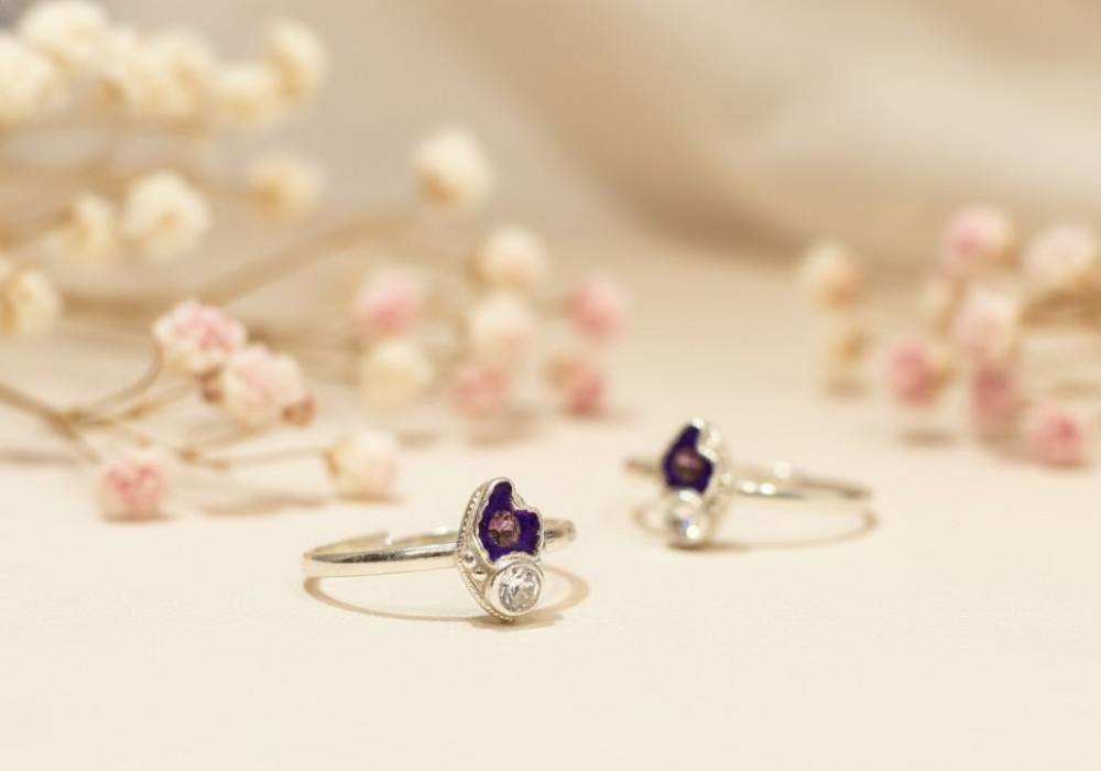 Silver Toe Ring