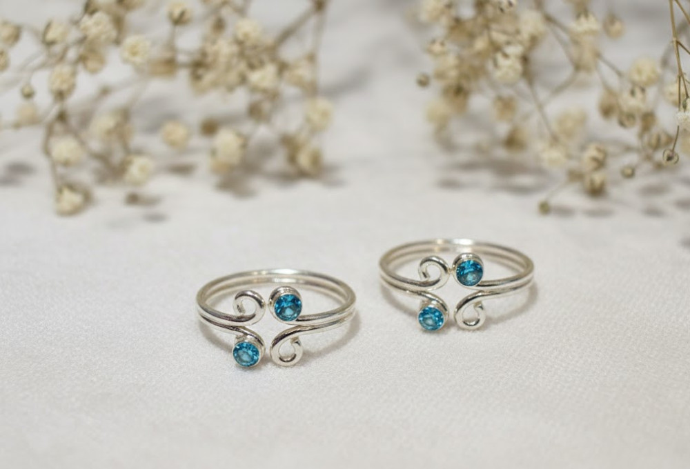 Silver Toe Ring
