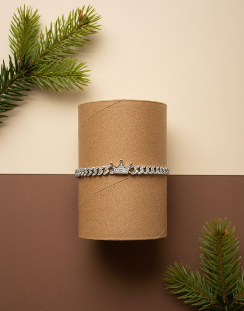Mens 925 Silver Braclet